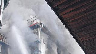 Rauchs&auml;ule &uuml;ber Etwashausen