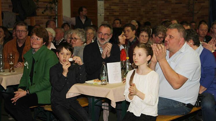 Die Zuschauer waren begeistert.