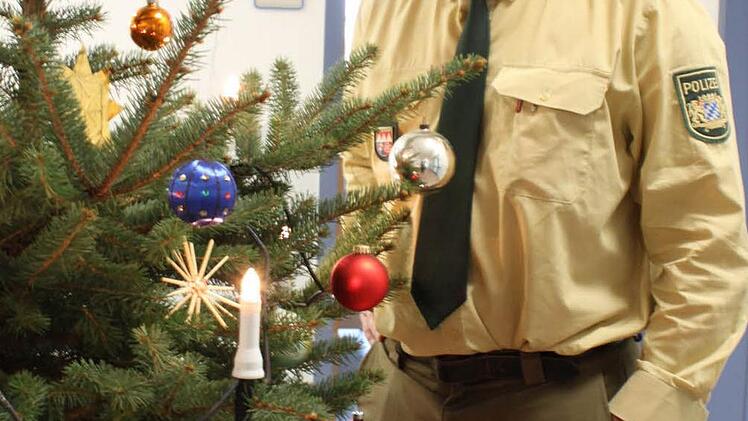 Georg Seiffert hat heute Abend Dienst auf der Polizeiwache in Bad Kissingen.