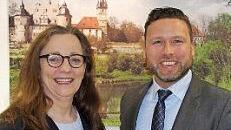 Petra Heeb (St. Lukas, Coburg) und Martin Finzel (Ahorn), Mitglieder der Landessynode.