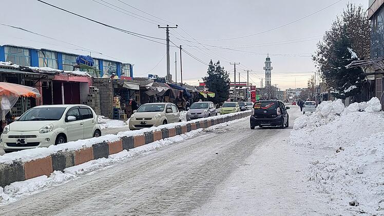 Winterwetter in Afghanistan