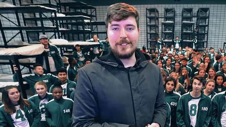James Stephen "Jimmy" Donaldson, besser bekannt als YouTuber Mr. Beast, hat seine eigene Version des "Squid Game" produziert.