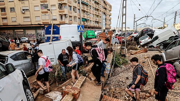 Nach den &Uuml;berschwemmungen in Spanien
