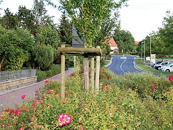 Blick in die Heglerstraße (Hauptstraße), vom Kreisel aus gesehen. Sigismund von Dobschütz/Archiv
