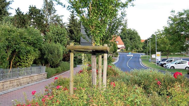 Blick in die Heglerstraße (Hauptstraße), vom Kreisel aus gesehen. Sigismund von Dobschütz/Archiv