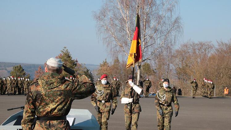 Eindrücke vom Appell am 24. März auf dem lagerberg. Foto: Ralf Ruppert