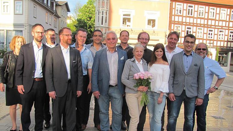 Der erweiterte Vorstand von Zentrum Coburg Foto: Martin Koch