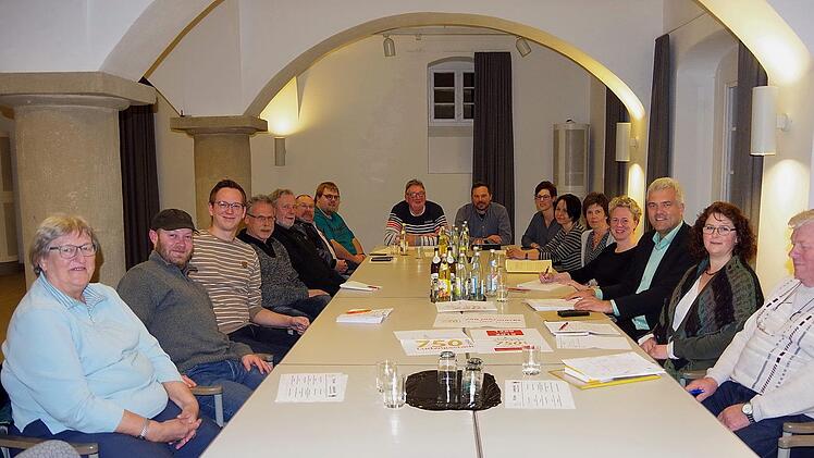 Die Projektgruppe "750 Jahre Ludwigsstadt"