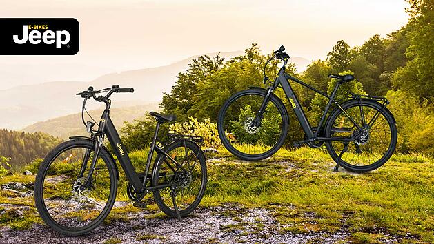 Jeep E-Bikes zu Weihnachten: Sichere dir jetzt dein Traum-E-Bike und erhalte zusätzliche grandiose Rabatte und Extras.