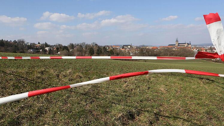 Blick über den künftigen Standort auf Bamberg.