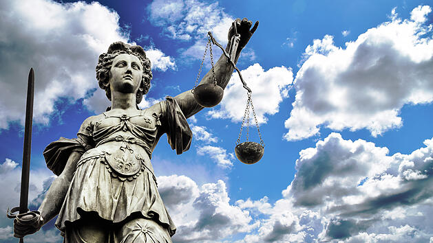 Scales of justice symbol