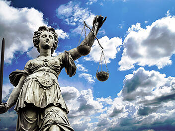 Scales of justice symbol