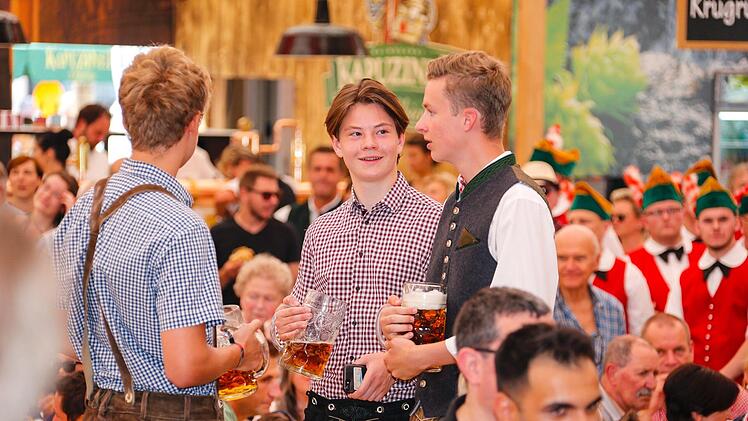 Die Kulmbacher Bierwoche ist eröffnet. Foto: Matthias Hoch
