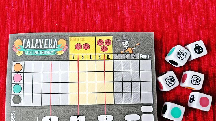 Spiele-Test Calavera: So gut ist das Würfelbingo mit Totenköpfen