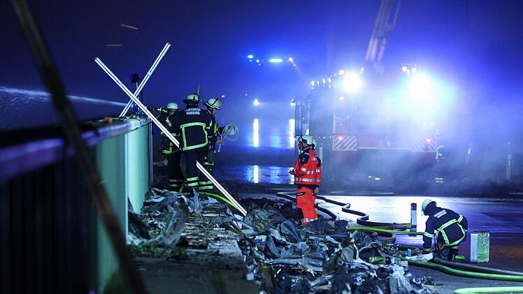 Großbrand in Hamburg