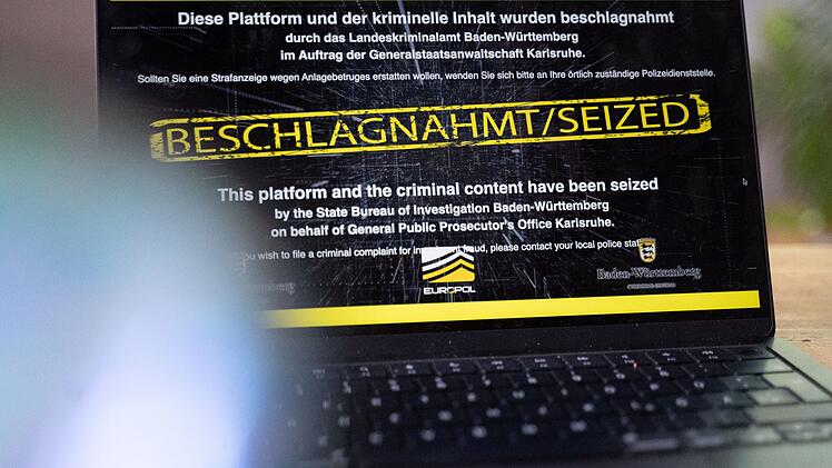 Betrugs-Websites beschlagnahmt