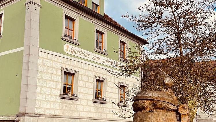 Brauerei-Gasthof "Zum Gr&uuml;nen Baum" in Theinheim