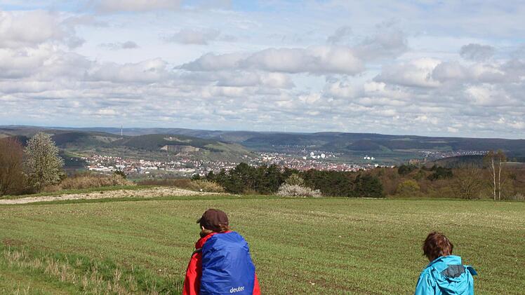 Am Nachmittag hatte man vom Sodenberg einen herrlichen Ausblick.
