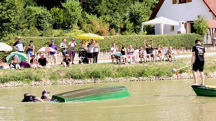 Impressionen von der Weihergaudi    Foto: Richard Sänger