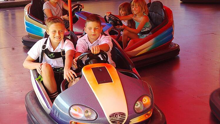 Rasante Tour im Autoscooter