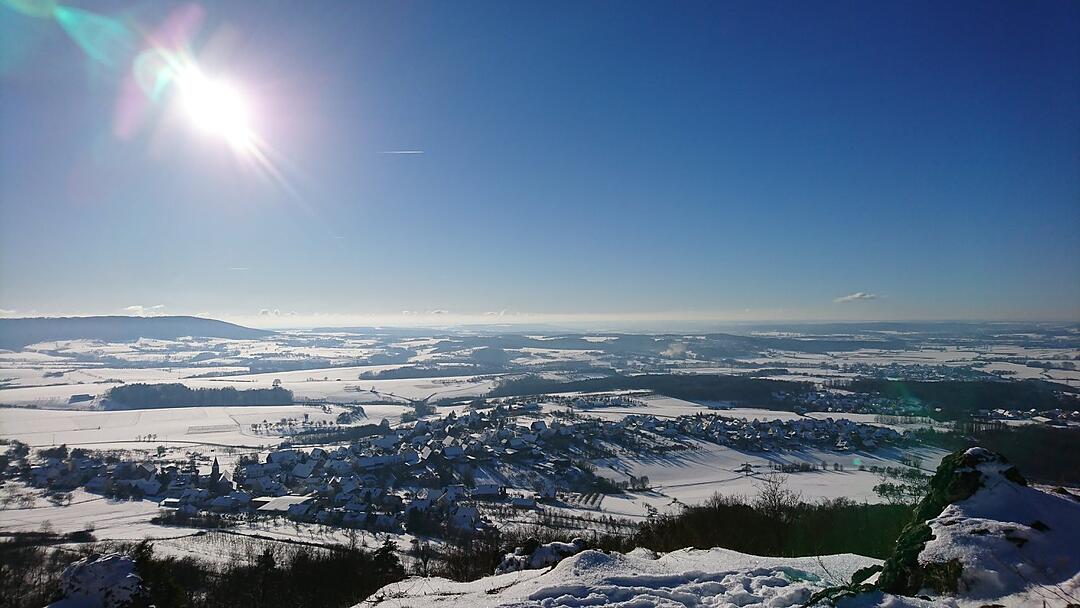 Blick vom Walberla. Foto: Superhelmi/infrankenpix