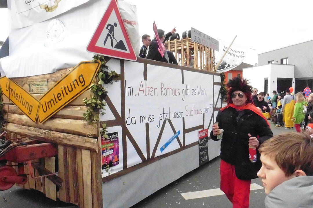 Faschingsumzug in Oberhaid