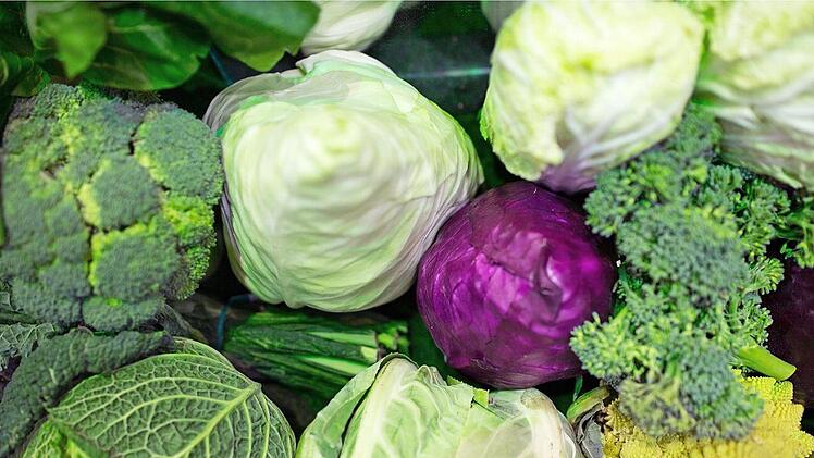 Rotkohl, Weißkohl, Brokkoli: Im Winter wird traditionell Kohl gegessen.