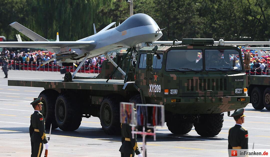 Militärparade in China
