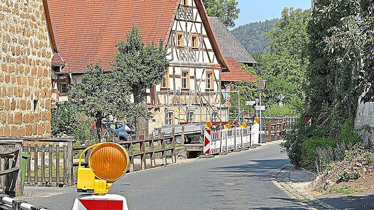 Die Ortsdurchfahrt von Pretzfeld wird ab dem 8. September gesperrt. Martin Landeck