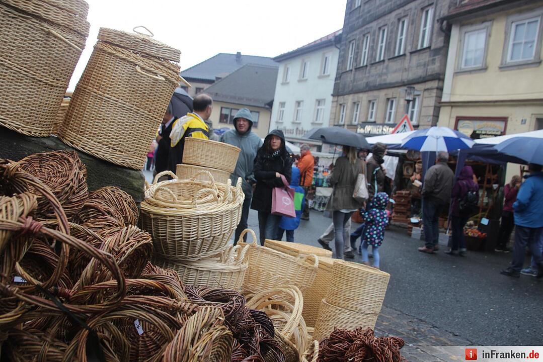 Korbmarkt 2016 in Lichtenfels am Samstag