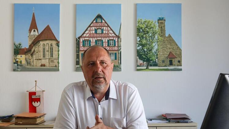 Wenn Bürgermeister Andreas Galster Lokalpolitik in Baiersdorf macht ....