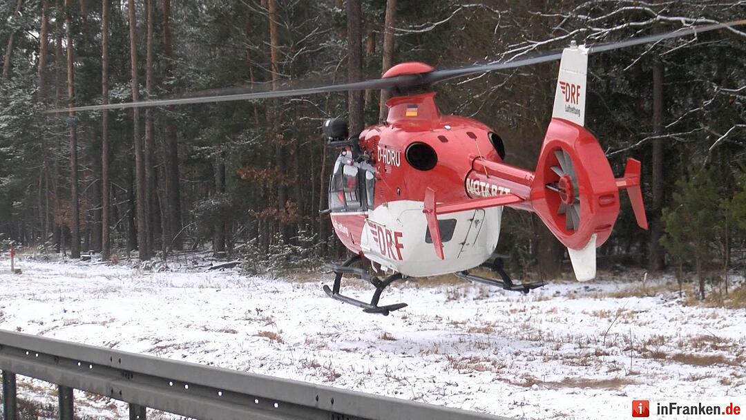 Schwerer Verkehrsunfall auf A3 bei Tennenlohe