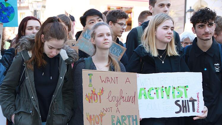 Impressionen von der "Fridays for Future"-Aktion.Foto: Katrin Geyer