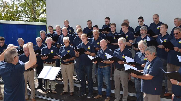 Auf dem Chorfest  in Reuth Foto: Sonja Hoffmann