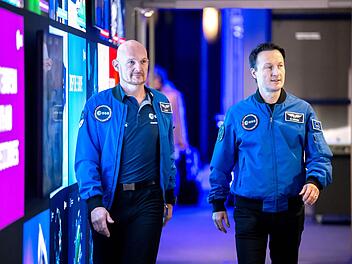 Alexander Gerst und Matthias Maurer