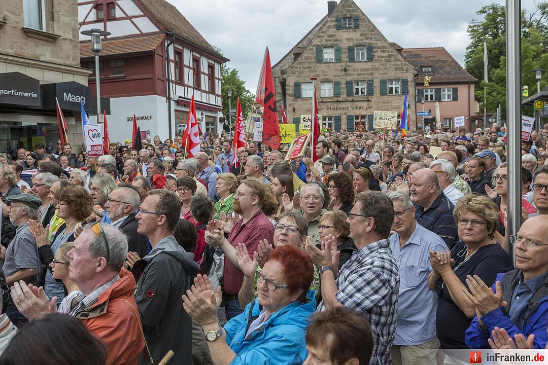 Demonstration gegen Rechts in Zirndorf
