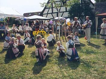 Im Kirchehrenbacher Pfarrgarten Foto: Archiv/FT