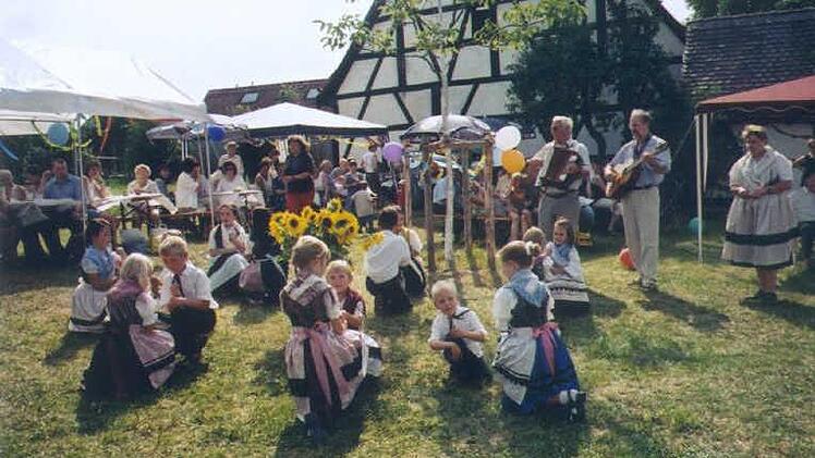 Im Kirchehrenbacher Pfarrgarten Foto: Archiv/FT