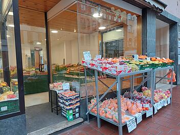 Bamberg: Neuer Obst- und Gem&uuml;se-Laden in der Lange Stra&szlig;e
