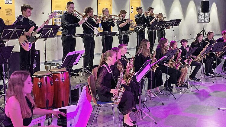 Beeindruckend vielseitig hat sich die MGF-Big-Band präsentiert.