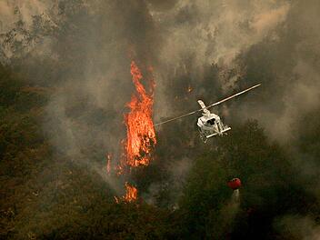Waldbrände in Spanien