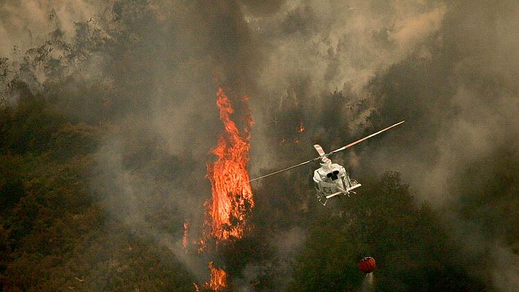 Waldbrände in Spanien