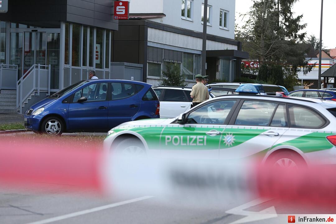 Bankraub auf Sparkasse in Nürnberg
