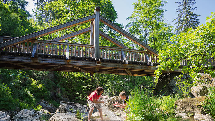 Höllental Frankenwald im Sommer