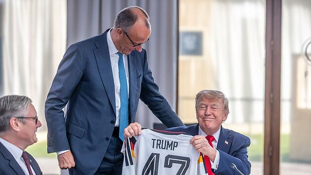 Bundeskanzler Merz und US-Pr&auml;sident Trump