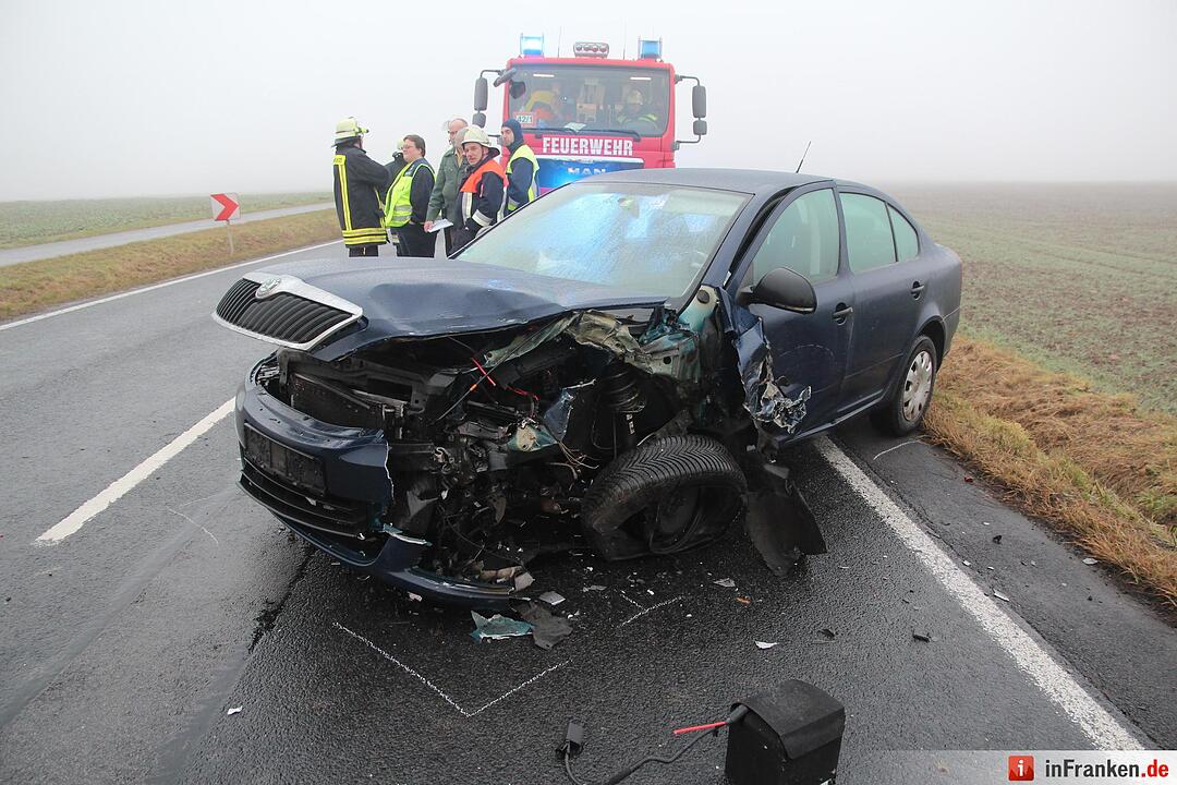 Mehrere Verletzte nach Unfall bei Ermershausen
