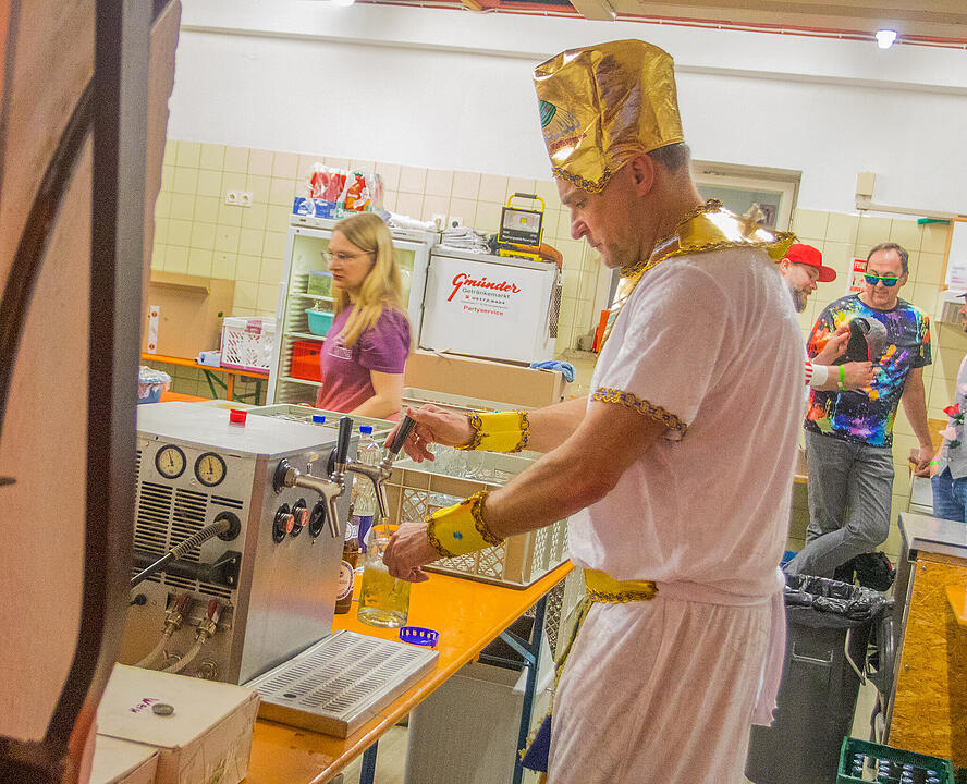 Mit der Liveband Klostergold.