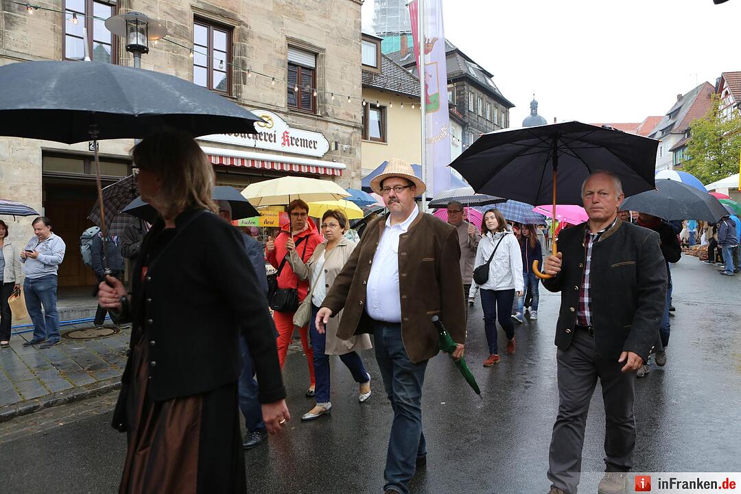 Korbmarkt Lichtenfels 2016 am Samstag