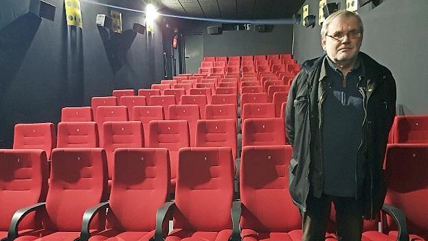 Ab Donnerstag sind die Zeiten der leeren Ränge für Theaterleiter Werner Kampe hoffentlich vorbei, denn dann öffnet das Kulmbacher Kino seine Pforten wieder.