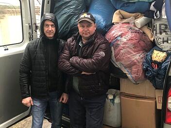 Wei&szlig;enburger Hilfskonvoi in Ukraine beschossen - ein Mensch stirbt